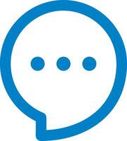 Comment icon image for element design of chat and communication symbol vector