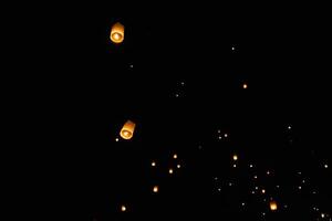 Yi Peng Lantern, a traditional event, is part of Thailand's Chiang Mai festival. photo