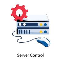Trendy Server Control vector
