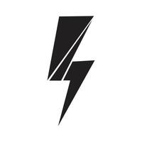 Lightning,electric power logo design element vector