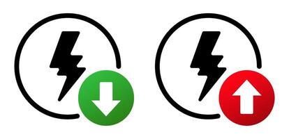 Flash Power Thunderbolt an Bolt Logo vector