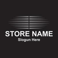 store logo design vector
