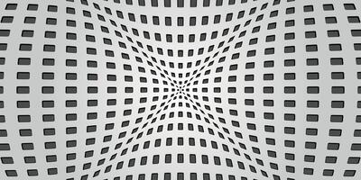 background with distorted squares generating three-dimensional abstract effect vector