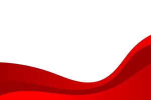 Abstract red wavy business background. illustration vector