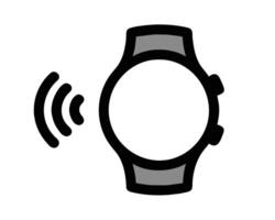 Smart Watch Silhouette vector