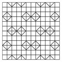 modern seamless geometric pattern grid vector