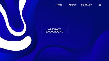 ABSTRACT BLUE BACKGROUND ELEGANT GRADIENT SHAPES SMOOTH LIQUID COLOR DESIGN TEMPLATE GOOD FOR MODERN WEBSITE, WALLPAPER, COVER DESIGN vector