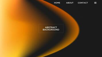 ABSTRACT DARK BACKGROUND ELEGANT GRADIENT MESH ORANGE SMOOTH COLOR DESIGN TEMPLATE GOOD FOR MODERN WEBSITE, WALLPAPER, COVER DESIGN vector