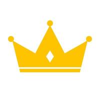 King's crown. The winning icon. vector