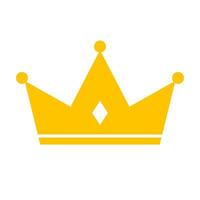 King's crown. The winning icon. vector