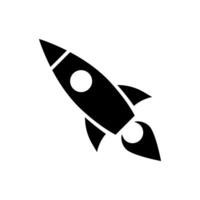 Rocket launch icon. Product launch. vector