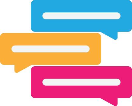 Message Chat Comment vector