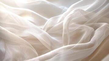 Elegant fabric close up. . photo