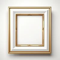 Realistic blank Photo frame for mockup