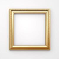 Realistic blank Photo frame for mockup