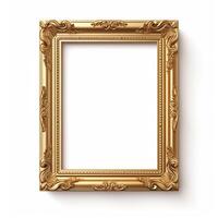 Realistic blank Photo frame for mockup