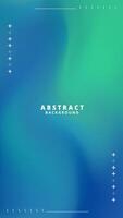 Abstract Background green blue color with Blurred Image is a visually appealing design asset for use in advertisements, websites, or social media posts to add a modern touch to the visuals. vector