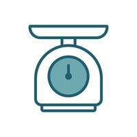 kitchen scale icon design template simple and clean vector