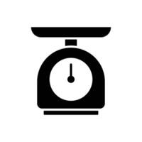kitchen scale icon design template simple and clean vector