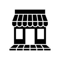 Tienda icono diseño modelo sencillo y limpiar vector