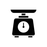kitchen scale icon design template simple and clean vector