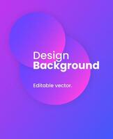 Simple colorful gradient background. Social media template illustration. vector