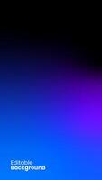 Colorful gradient vertical background. Fluid banner template illustration. Abstract background. vector