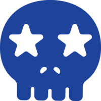 US skull Decoration Illustration png