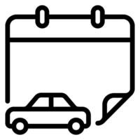 car line icon vector