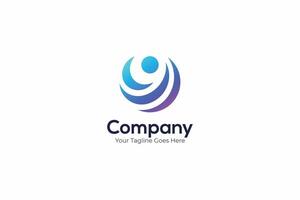 Innovative Abstract Logo for a Modern Technology Business Company vector