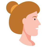 Avatar Face for Female expression vector