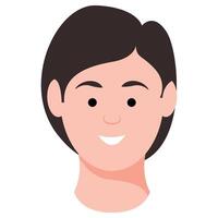 Avatar Face for Female expression vector