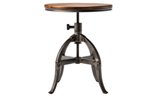 Adjustable Heights of Side Tables On Transparent Background png