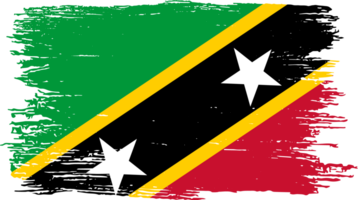 Saint Kitts and Nevis flag brush png