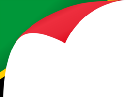 Saint Kitts and Nevis flag wave png