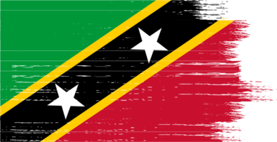 Saint Kitts and Nevis flag brush png