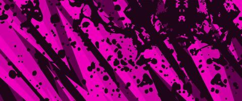 pink sports abstract background with sharp geometric shapes and splash noise texture vector