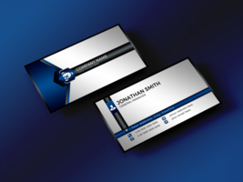 Modern Creative And Clean Business Card Design, Front and Back Side Template, Visiting Card. psd