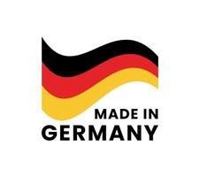 Made in Germany Symbol vector