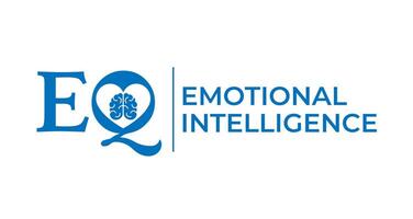 aislado emocional inteligencia logo icono vector