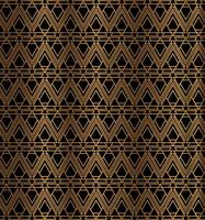 Art Deco Geometric Pattern Design vector