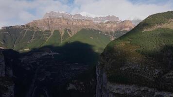 baskisch Berg Schlucht Aussicht video