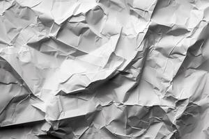 Crumpled craft paper texture image photo