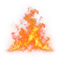 . brûlant Feu flamme. png