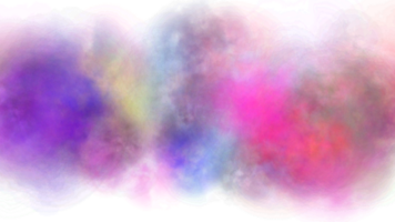 colorful powder on a transparent background png