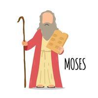 Moses icon clipart avatar logotype isolated illustration vector