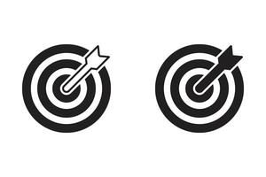 Bullseye Icon Symbol of Precision and Accuracy vector