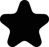 Star icon symbol image for rangking or rating reward vector