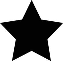 Star icon symbol image for rangking or rating reward vector