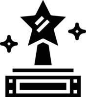 Star icon symbol image for rangking or rating reward vector